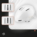 Kask narciarski Qunature 10130003002 z nausznikami snowboard rozmiar M - biały