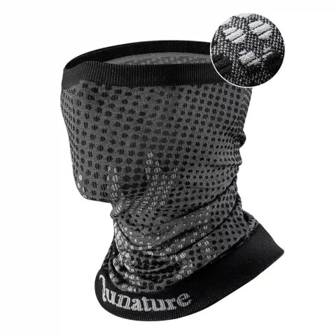 Komin narciarski Qunature 11230014002 bandana sportowa rozmiar uniwersalny - czarna