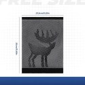Komin narciarski Qunature 11230014002 bandana sportowa rozmiar uniwersalny - czarna