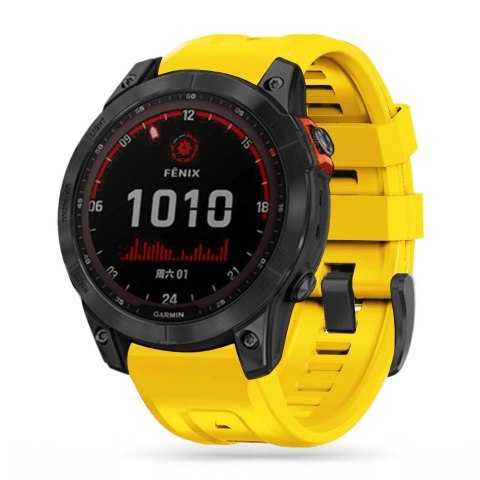Pasek Tech-Protect IconBand na Garmin Fenix 5 / 6 / 6 Pro / 7 - żółty