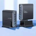Stacja ładująca Tech-Protect DC140W-GAN 5-PORT PD140W/QC3.0 - czarna
