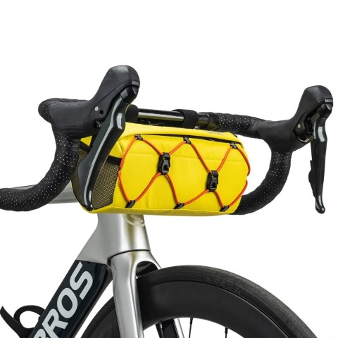 Torba rowerowa Rockbros 30110054006 na kierownicę 2,2L - żółta