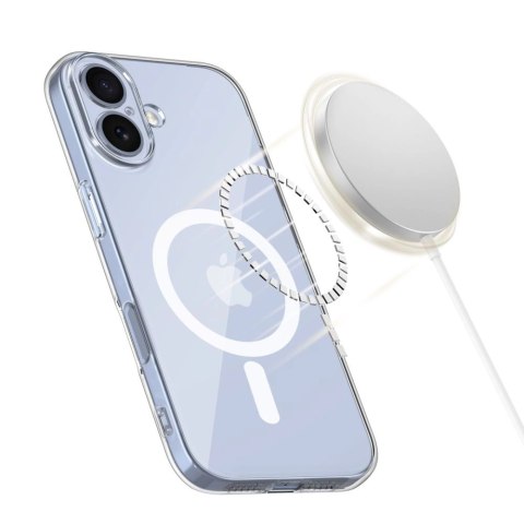 Etui Tech-Protect FlexAir MagSafe na iPhone 17 - przezroczyste