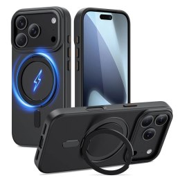 Etui Tech-Protect MagRing MagSafe na iPhone 17 Pro - czarny mat