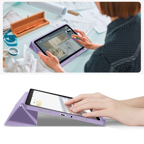 Etui Tech-Protect SmartCase Pen na Xiaomi Redmi Pad 2 11.0 - fioletowe