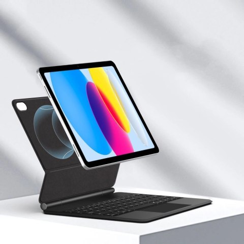 Etui Tech-Protect Smartcase Magnetic z klawiaturą na iPad 10.9" 2022 / iPad 11" 2025 - czarne