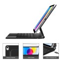 Etui Tech-Protect Smartcase Magnetic z klawiaturą na iPad 10.9" 2022 / iPad 11" 2025 - czarne