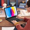 Etui Tech-Protect Smartcase Magnetic z klawiaturą na iPad 10.9" 2022 / iPad 11" 2025 - czarne