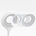Mini lampka Wozinsky bezprzewodowa lampka LED do czytania z klipsem + kabel USB-C - biała