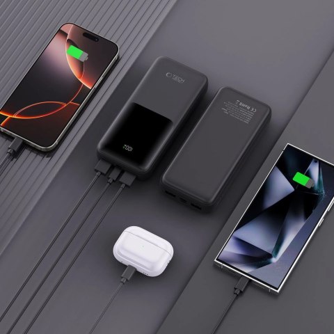 Powerbank Tech-Protect PB02 20000mAh 22.5W - czarny