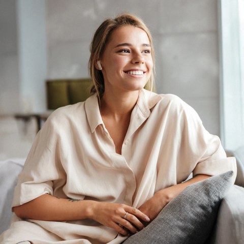 Słuchawki douszne Baseus Bass BS2 Lite TWS - różowe