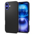 Etui Spigen Liquid Air na iPhone 16 Plus - czarne