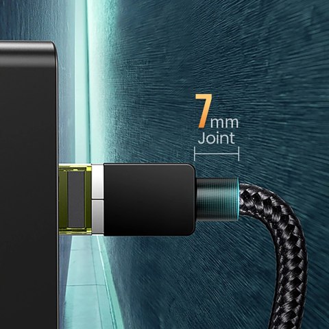 Kabel Ugreen NW150 80420 Ethernet RJ45 Cat 7 10Gbps 0.5m - czarny