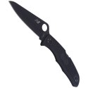 Nóż Spyderco Pacific Salt 2 Black Blade Plain (C91PBBK2)