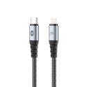 Forever kabel Braix USB-C - Lightning 1,0 m 27W czarny