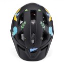 Kask rowerowy dziecięcy MTB Wozinsky z odpinanym daszkiem S - czarny
