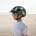 Kask rowerowy dziecięcy MTB Wozinsky z odpinanym daszkiem S - czarny