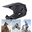 Kask rowerowy fullface Wozinsky z osłoną szczęki L - czarny