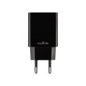 Maxlife ładowarka sieciowa MXTC-11 1x USB 3A czarna