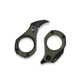 Nóż składany Civivi Pyrus OD Green G10, Black Stonewashed 14C28N by Ostap Hel (C23038-4)