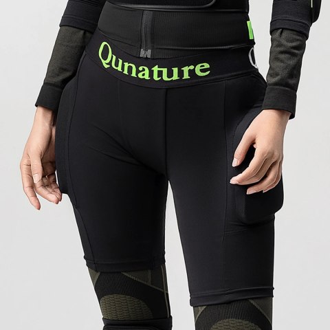 Ochraniacze bioder Qunature Ski - Basic S narty snowboard łyżwy - czarne