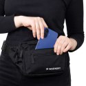 Szaszetka biodrowa Wozinsky WSB-W1 na ramię unisex regulowany pasek wodoodporna - czarna