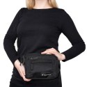 Szaszetka biodrowa Wozinsky WSB-W1 na ramię unisex regulowany pasek wodoodporna - czarna
