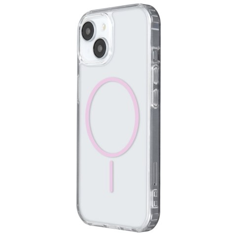 Nakładka Anti Shock Thin Mag do Samsung Galaxy S25 FE różowa
