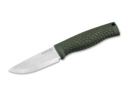 Boker Bronco Mini CPM3V Green Scandi Nóż Bushcraft Stałogłowniowy