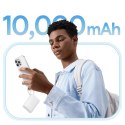 Powerbank Baseus PicoGo 10000mAh 45W z wbudowanym kablem i wyświetlaczem - biały