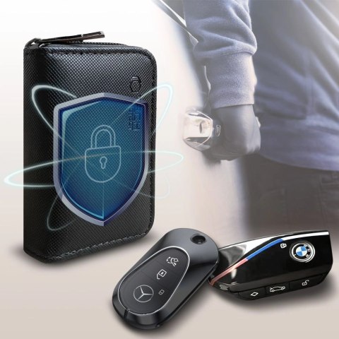 Etui antykradzieżowe Tech-protect KLR300 na klucze samochodowe - czarne