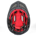 Kask rowerowy fullface dziecięcy Wozinsky z tylną lampką USB S - szary
