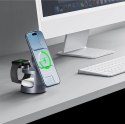 Ładowarka bezprzewodowa Tech-Protect QI2.2-25W-A48 3in1 magnetyczna - granatowa