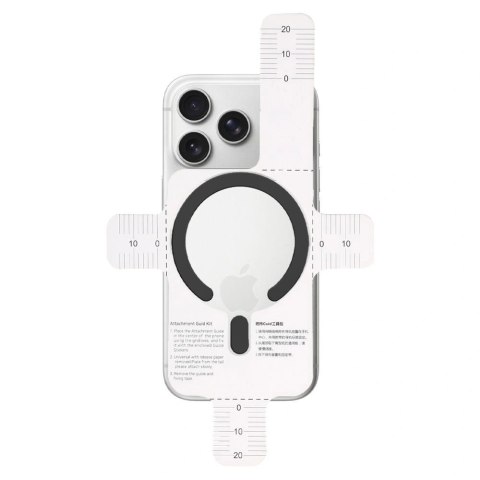 Pierścień magnetyczny MagSafe Tech-Protect MMP-200 na telefon - czarny