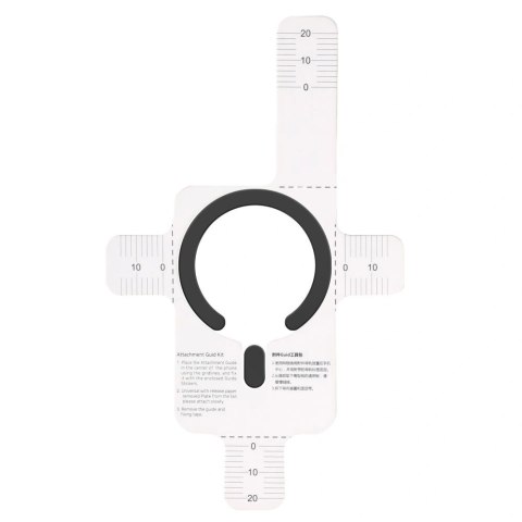 Pierścień magnetyczny MagSafe Tech-Protect MMP-200 na telefon - czarny