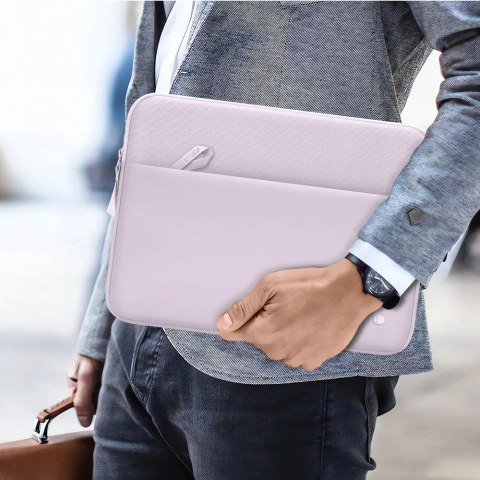 Pokrowiec Tech-Protect Sleeve na laptopa 13-14" - różowy
