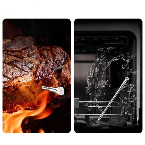 Termometr kuchenny Meatmeet X Pro smart aplikacja WiFi dwa czujniki grill piekarnik wędzarnia