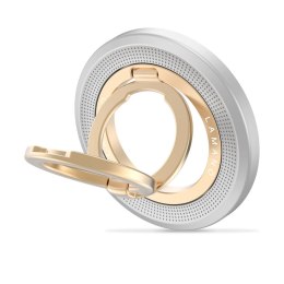 Uchwyt magnetyczny Tech-Protect MMR700 Lamano MagSafe na telefon - szaro-złoty