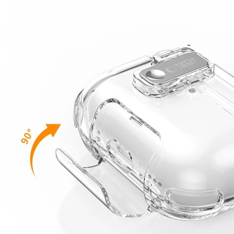 Etui Tech-Protect Bounce Pro na AirPods Pro 3 - przezroczyste