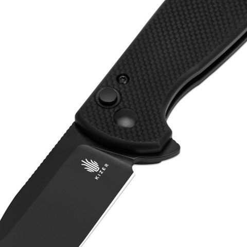 Nóż składany Kizer Amicus G10 9Cr18MoV czarny EDC