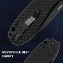 Nóż składany Kizer Amicus G10 9Cr18MoV czarny EDC