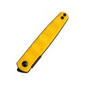 Nóż Kizer Bamboo G10 żółty Nitro-V składany EDC