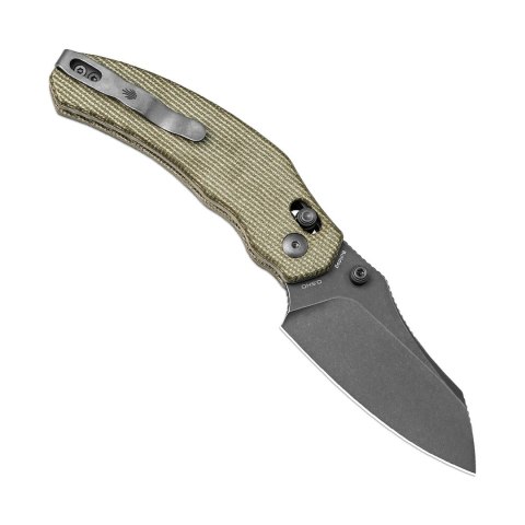 Nóż Kizer Bulldog Micarta Nitro-V zielony EDC