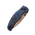 Nóż Kizer C01C 2.9 CD Aluminum ELMAX niebieski EDC