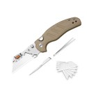Nóż Kizer C01C Uti 2 G10 5Cr15MoV brązowy EDC