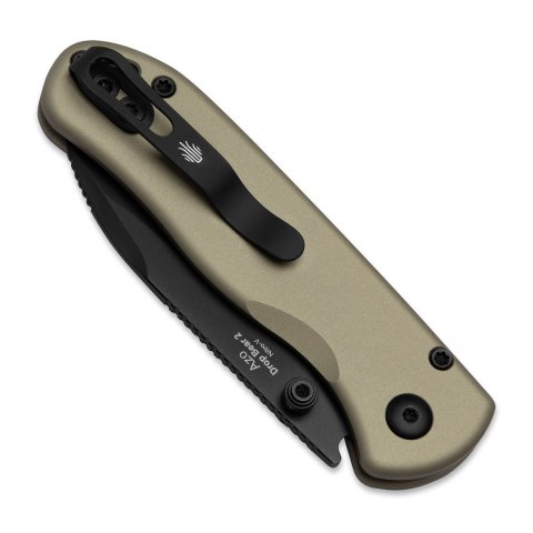 Nóż Kizer Drop Bear 2 Aluminum Nitro-V brązowy EDC