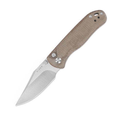 Nóż Kizer Drop Bear 2 Micarta Nitro-V brązowy EDC