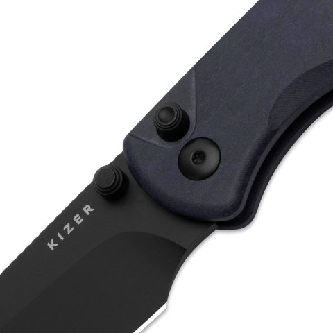 Nóż Kizer Drop Bear 2 Richlite Nitro-V niebieski EDC