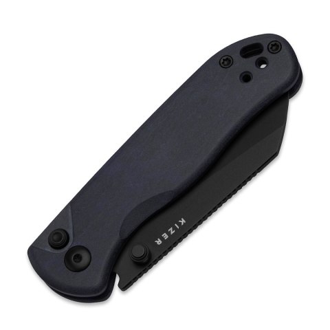 Nóż Kizer Drop Bear 2 Richlite Nitro-V niebieski EDC