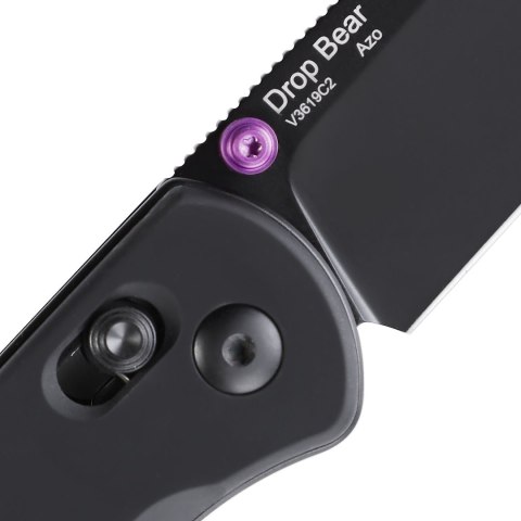 Nóż Kizer Drop Bear Black Aluminum 154CM EDC